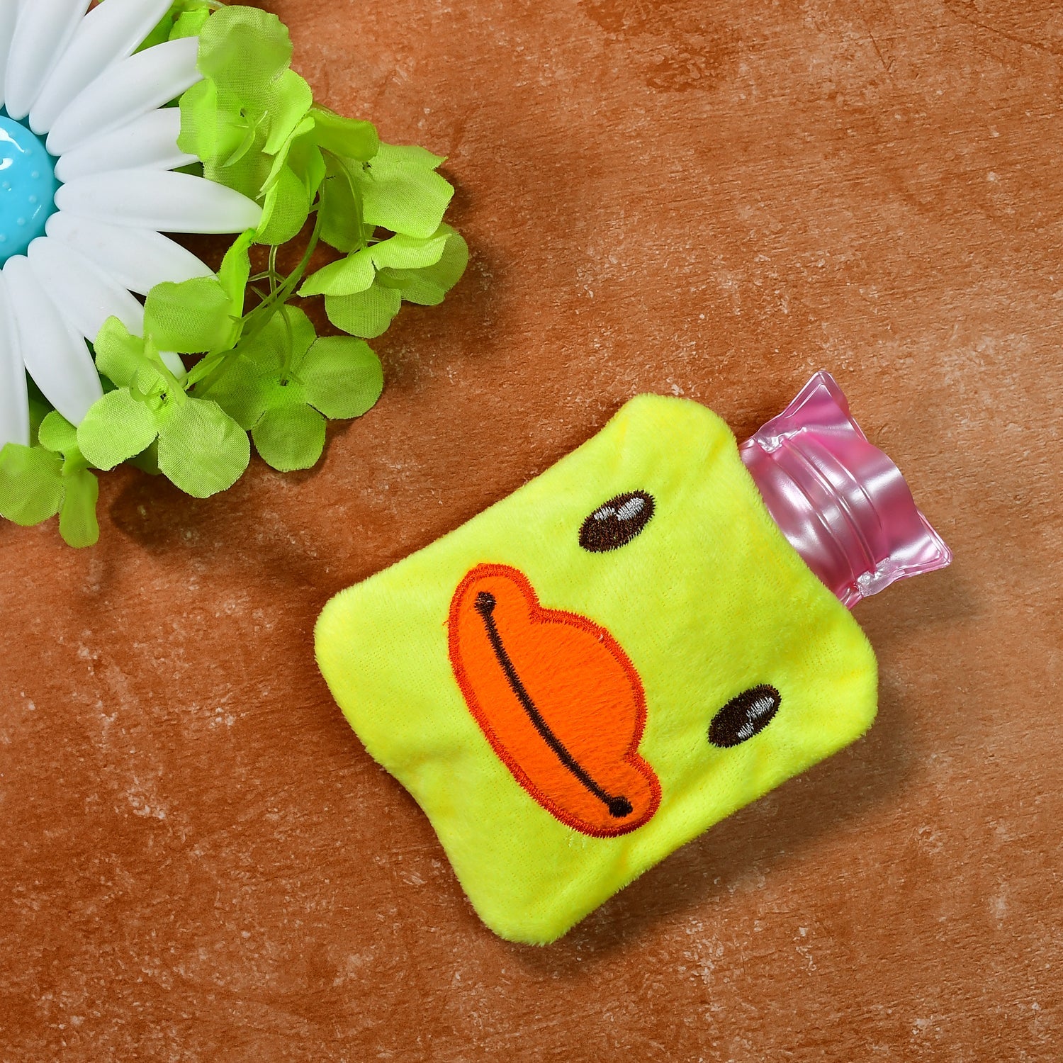 6511 Yellow Duck small Hot Water Bag with Cover for Pain Relief, Neck, Shoulder Pain and Hand, Feet Warmer, Menstrual Cramps. DeoDap 6511 Yellow Duck small Hot Water Bag with Cover for Pain Relief, Neck, Shoulder Pain and Hand, Feet Warmer, Menstrual Cramps. DeoDap